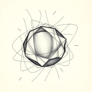 Pencil And Marker Outline Card Tattoo