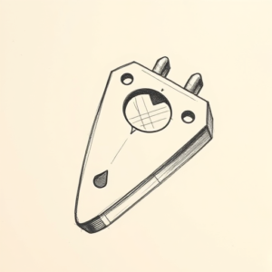 Pencil And Marker Outline Planchette Tattoo