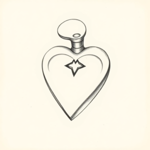 Pencil Dotwork Outline Planchette Tattoo