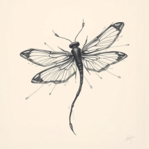 Pencil Sketch Firefly Tattoo