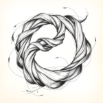 Pencil Sketch Ouroboros Tattoo