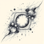 Pencil Sketch Universe Tattoo