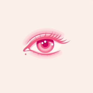 Pink Eye Tattoo