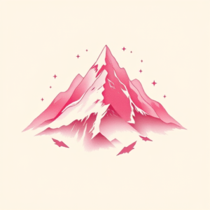 Pink Mountain Tattoo