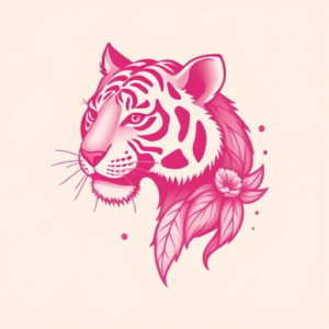 Pink Tiger Tattoo