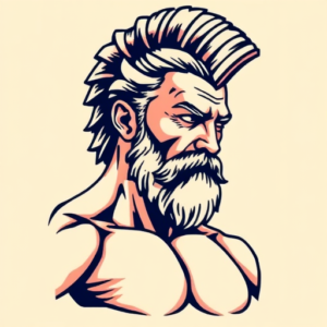 Pixel Art Achilles Tattoo