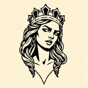 Pixel Art Athena Tattoo