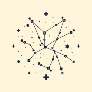 Pixel Art Constellation Tattoo