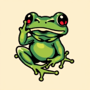 Pixel Art Frog Tattoo