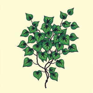 Pixel Art Ivy Tattoo