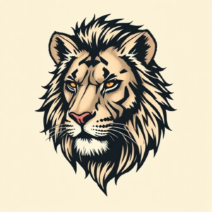 Pixel Art Leo Tattoo