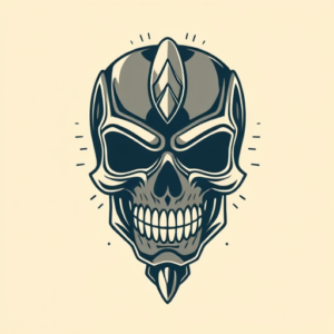 Pixel Art Mask Tattoo
