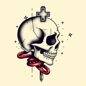Pixel Art Medical Tattoo