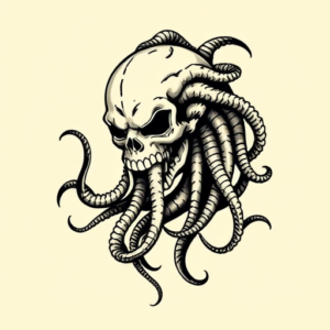 Pixel Art Medusa Tattoo