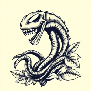 Pixel Art Monstera Tattoo