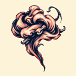 Pixel Art Smoke Tattoo