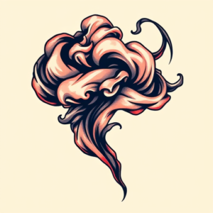 Pixel Art Smoke Tattoo