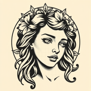 Pixel Art Venus Tattoo