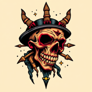 Pixel Art Voodoo Tattoo