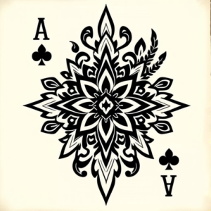 Polynesian Ace Tattoo