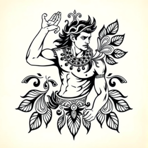 Polynesian Achilles Tattoo