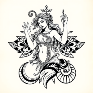 Polynesian Aphrodite Tattoo