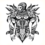 Polynesian Armor Tattoo
