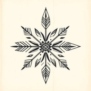 Polynesian Arrow Tattoo