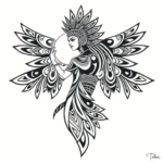 Polynesian Athena Tattoo