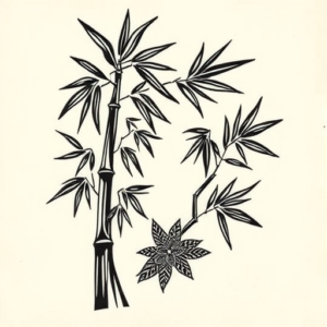 Polynesian Bamboo Tattoo