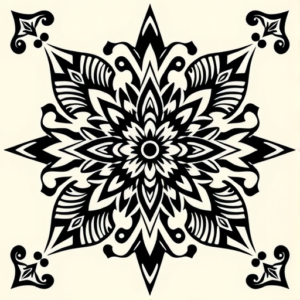 Polynesian Card Tattoo