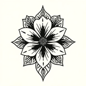 Polynesian Carnation Tattoo