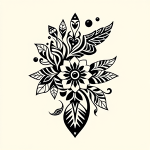 Polynesian Cartoon Tattoo