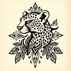 Polynesian Cheetah Tattoo
