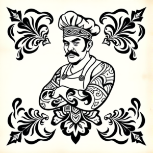 Polynesian Chef Tattoo
