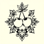 Polynesian Cherry Tattoo