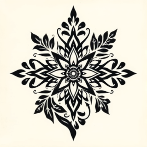 Polynesian Christmas Tattoo