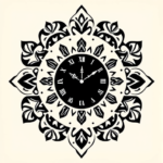 Polynesian Clock Tattoo