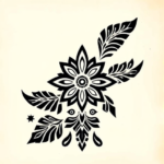 Polynesian Coordinates Tattoo