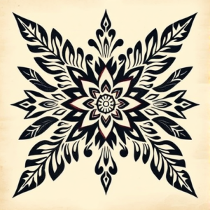 Polynesian Cowboy Tattoo