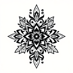 Polynesian Crystal Tattoo