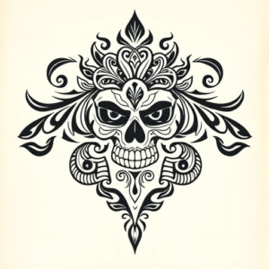 Polynesian Death Tattoo