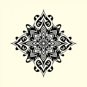 Polynesian Diamond Tattoo