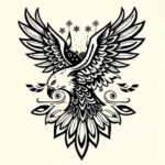 Polynesian Eagle Tattoo