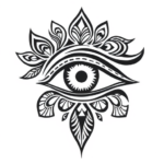 Polynesian Eye Tattoo