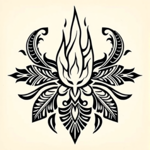 Polynesian Fire Tattoo
