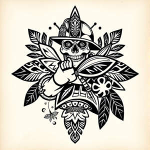 Polynesian Firefighter Tattoo