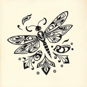 Polynesian Firefly Tattoo