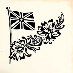 Polynesian Flag Tattoo