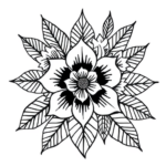 Polynesian Floral Tattoo